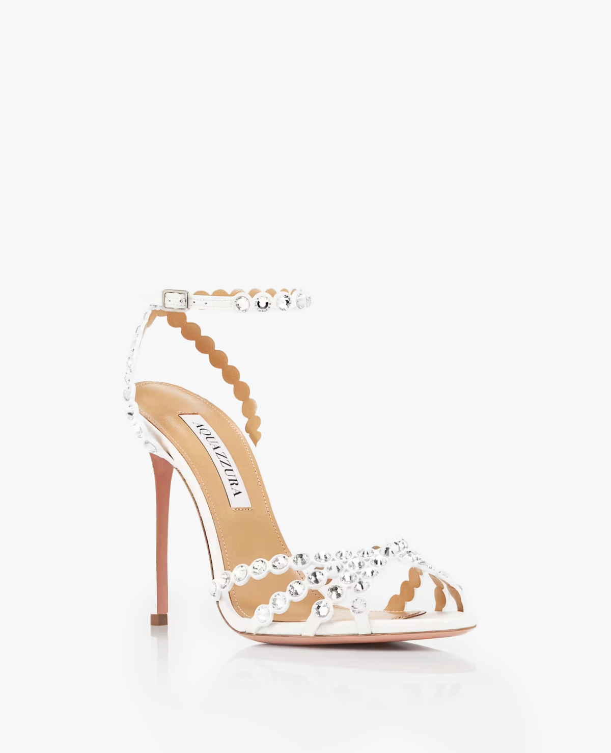 Aquazzura Tequila Sandal 105 mm White