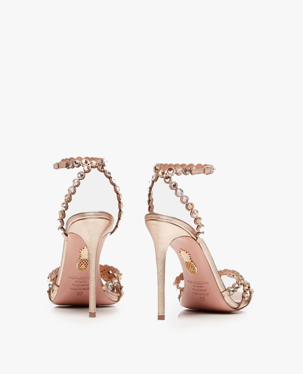 Aquazzura Tequila Sandal 105 mm Pink