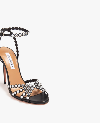 Aquazzura Tequila Sandal 105 mm Black