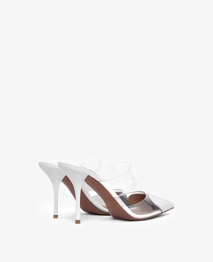 Alaïa Cœur White Heart Mules