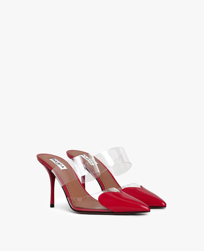 Alaïa Cœur Red Heart Mules