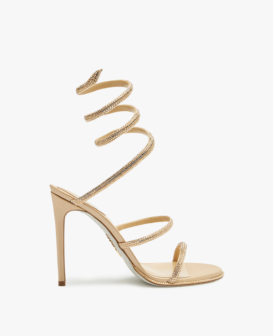 René Caovilla Cleo Beige Sandal