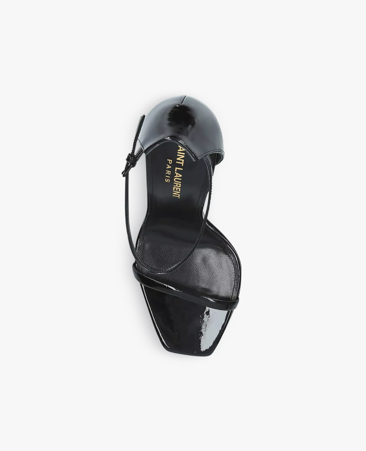 Saint Laurent Black Opyum Sandals