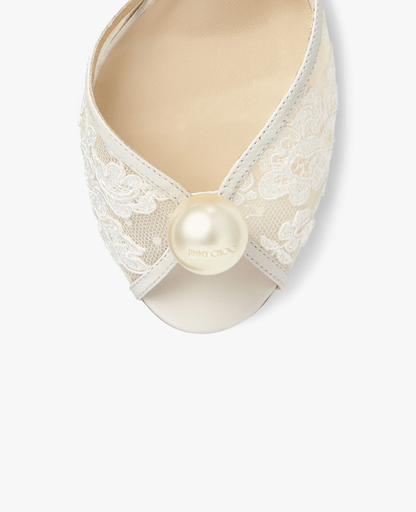 Jimmy Choo Sacora 85 Ivory Floral