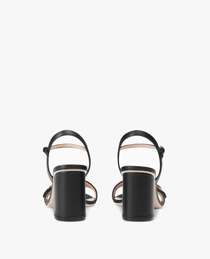 Gucci Marmont GG Block Heel Sandals