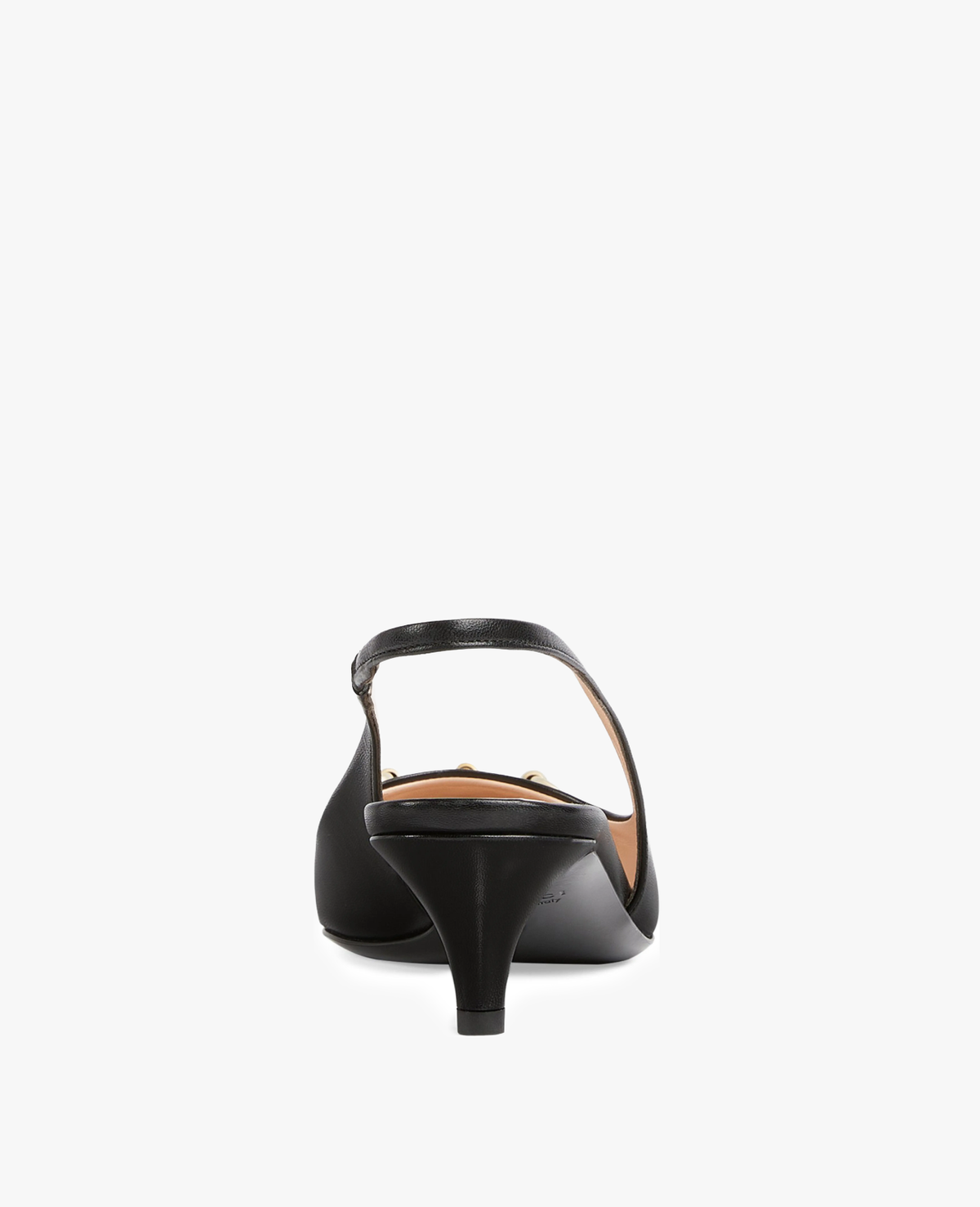 Gucci Horsebit Slingback Pump Black