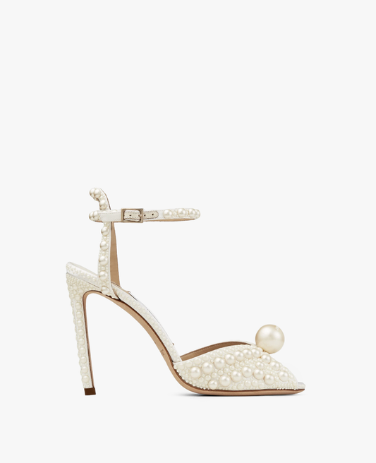 EnvyHeels Jimmy Choo Sacora 85 Bridal White