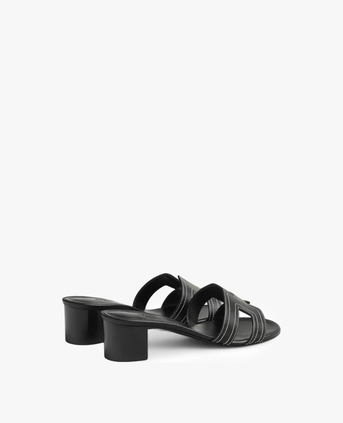 Hermes Oasis Sandal 50 mm Noir