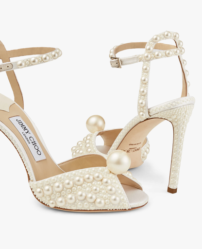 EnvyHeels Jimmy Choo Sacora 85 Bridal White