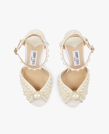 EnvyHeels Jimmy Choo Sacora 85 Bridal White