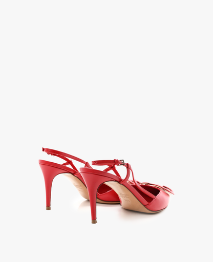 Valentino Vlogo Signature Slingback Red Pump