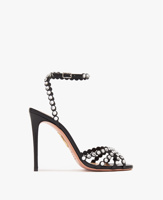 Aquazzura Tequila Sandal 105 mm Black