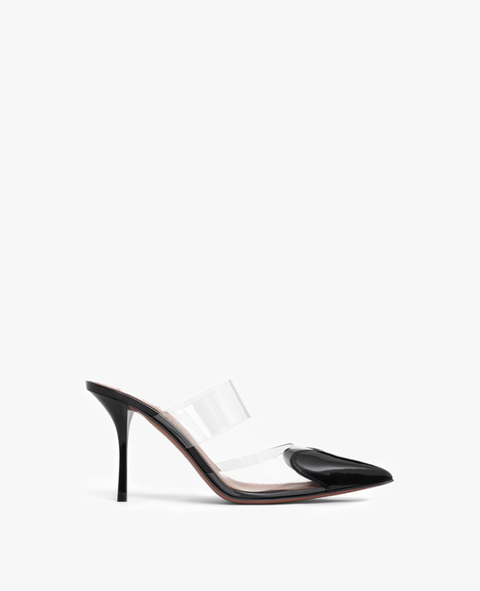 Alaïa Cœur Black Heart Mules